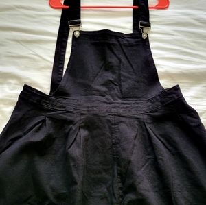 Pleated overall skirt!